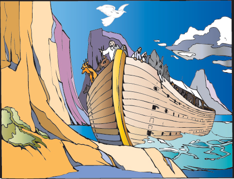 Przybicie arki do brzegu