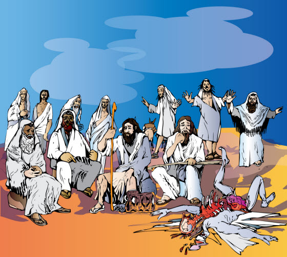 Jezus ukazuje się Dwunastu
