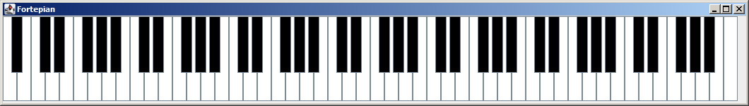 Pianino - fortepian - Java